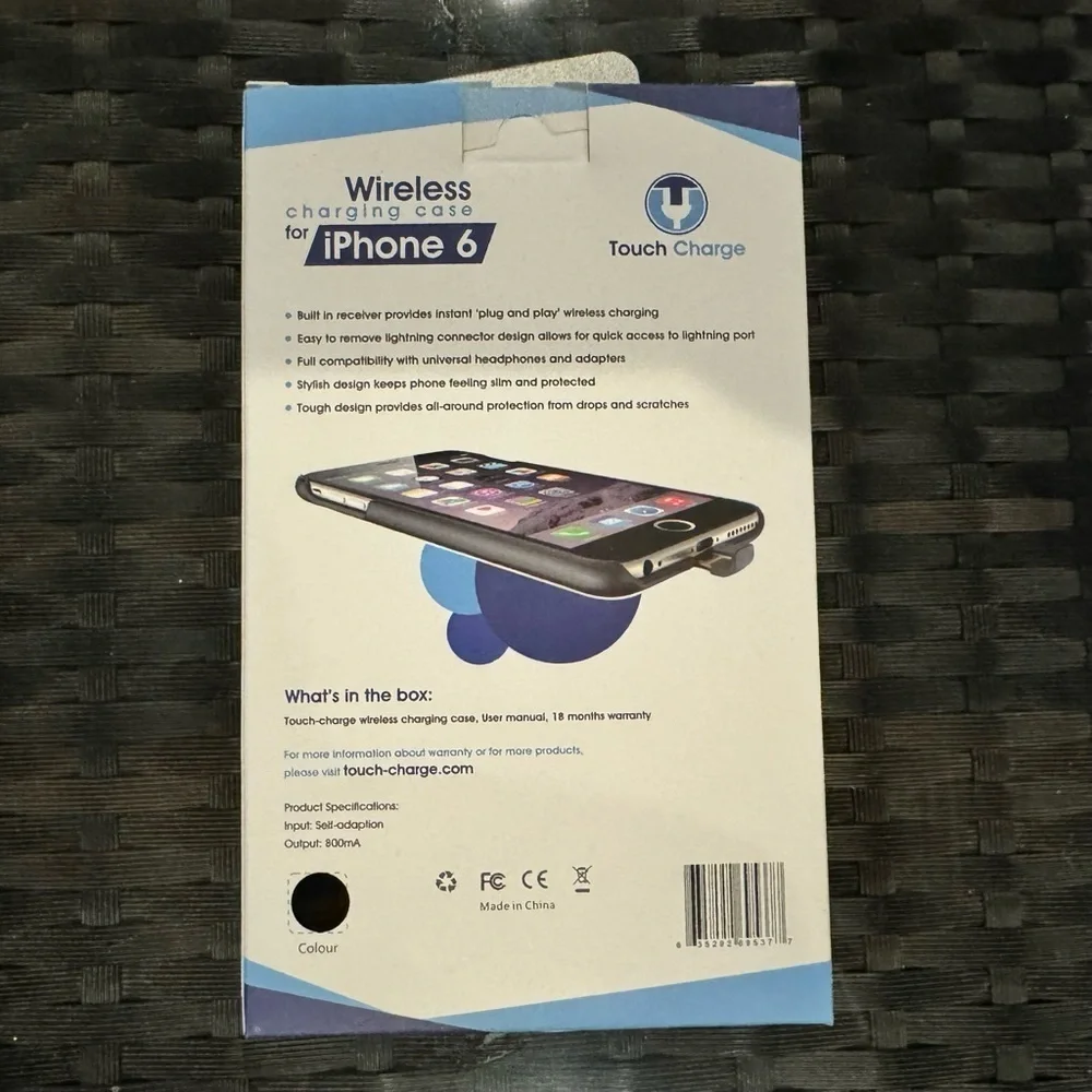 NWT Touch Charge iPhone 6 Wireless Charging Case